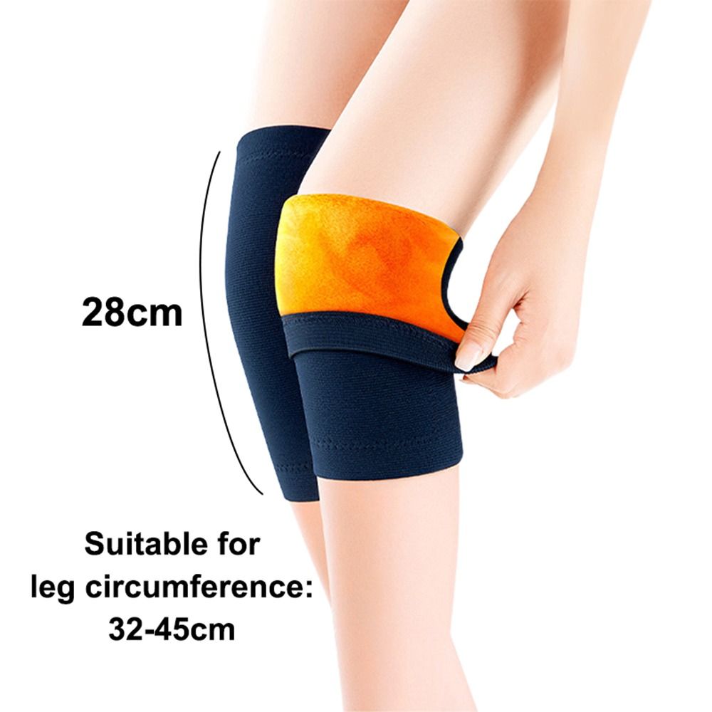 Thermal Thick Velvet Leg Protector, Sports Knee Pads for Warmth