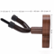 Violin Wall Mount, Wood Violin Hanger with Bow Holder and Hook, Violin Shaped Storage