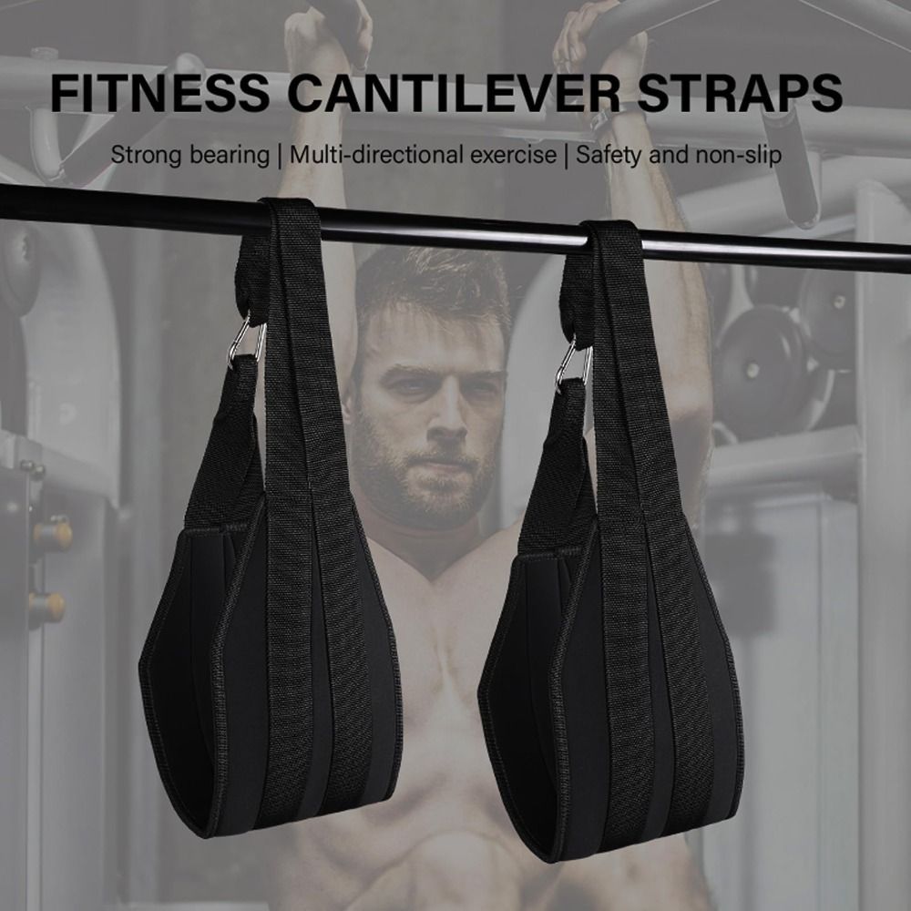 Ab Straps Durable Wear-Resistance, Adjustable Abdominal Sling Straps, Professional Breathable Gym Fitness
