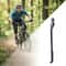 Adjustable Bicycle Kickstand, Black Aluminium Alloy, Rear Axle Mount for Bicycle