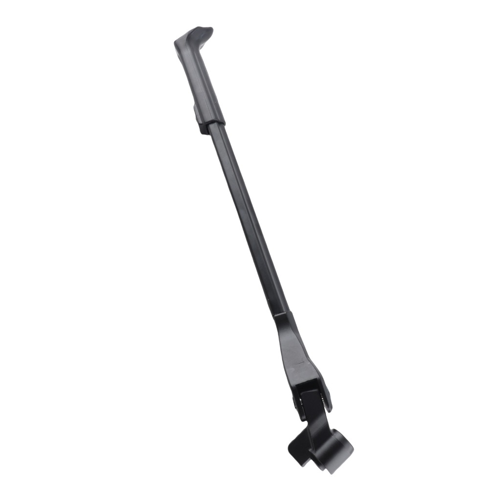 Adjustable Bicycle Kickstand, Black Aluminium Alloy, Rear Axle Mount for Bicycle