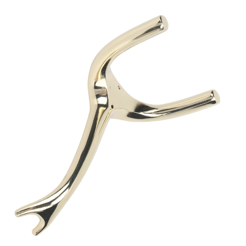 Zinc Alloy Snooker Bridge Stick, Elephant Nose Rust-Proof Billiards Pool Cue Bridge Head