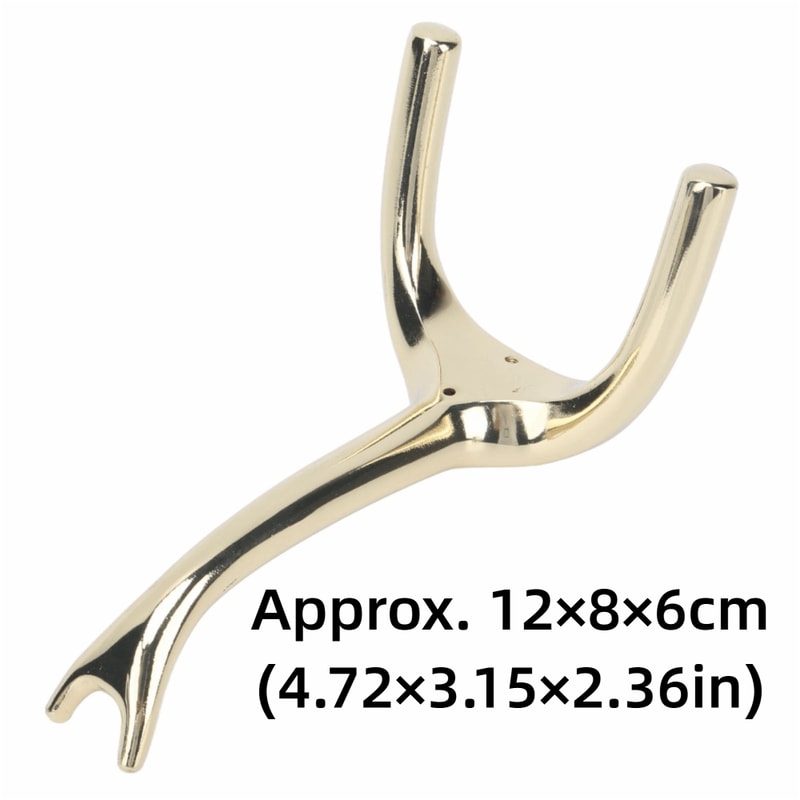 Zinc Alloy Snooker Bridge Stick, Elephant Nose Rust-Proof Billiards Pool Cue Bridge Head