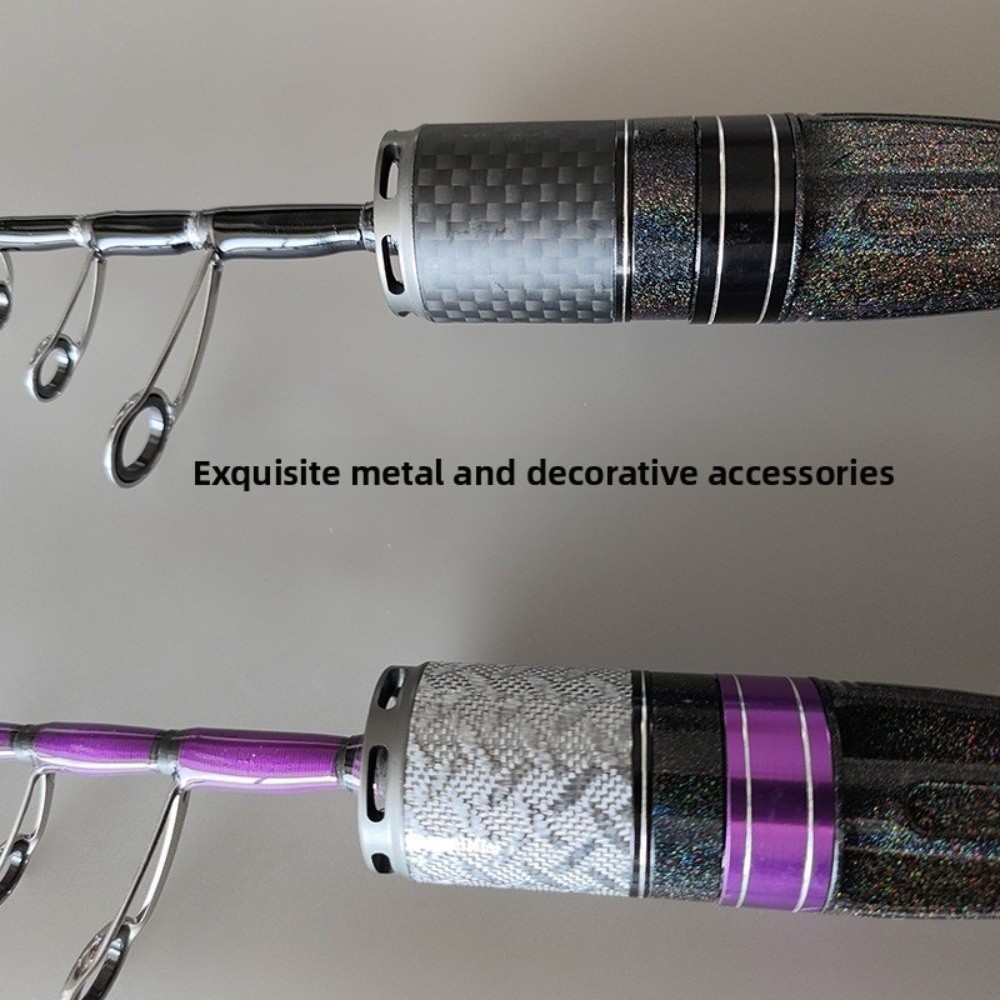 Portable Travel Rod, UL Tuned Ultra-Short Mini Rod, Retractable Design