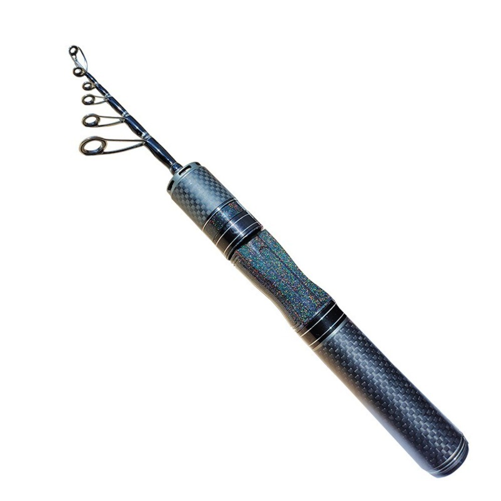 Portable Travel Rod, UL Tuned Ultra-Short Mini Rod, Retractable Design