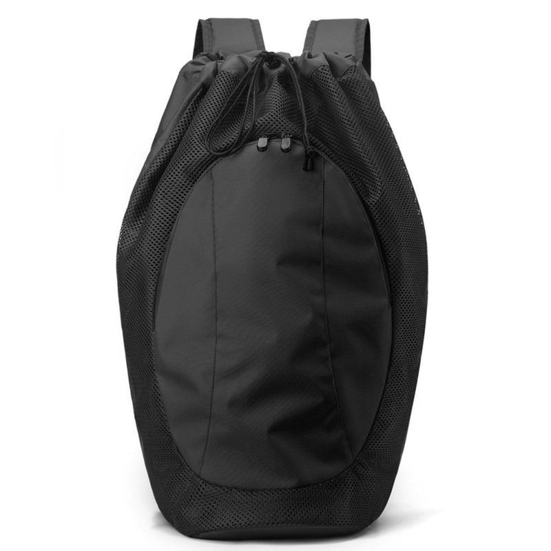 Large Capacity Drawstring Badminton Racket Backpack, Waterproof Gym Fitness Pack for Pickleball