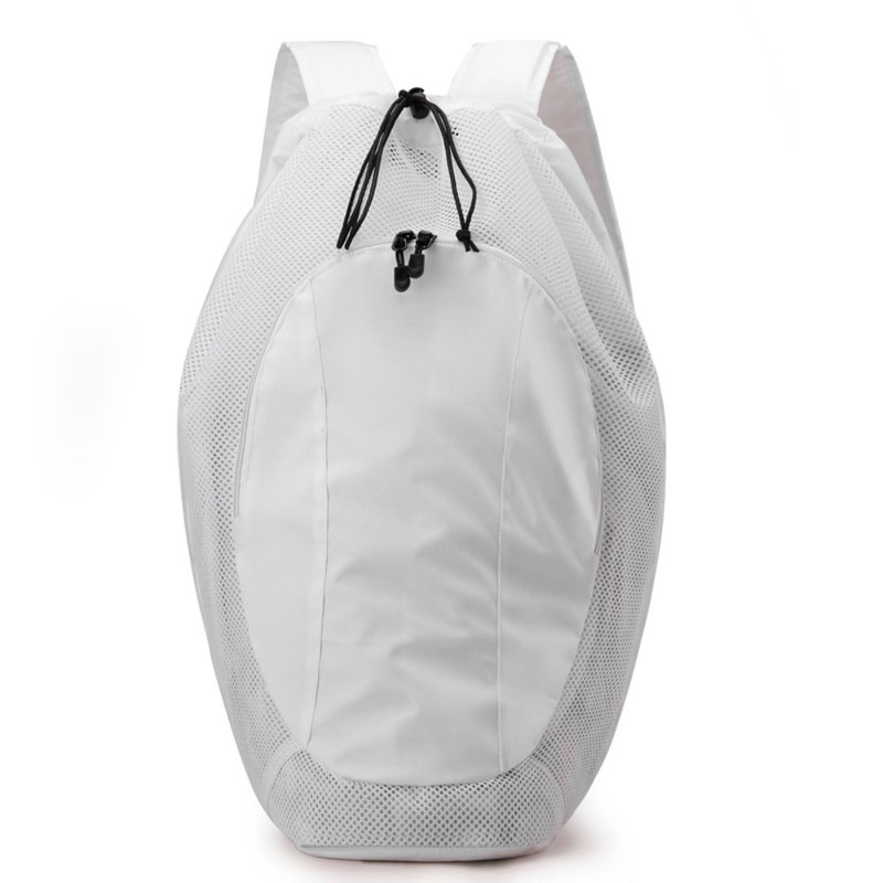 Large Capacity Drawstring Badminton Racket Backpack, Waterproof Gym Fitness Pack for Pickleball