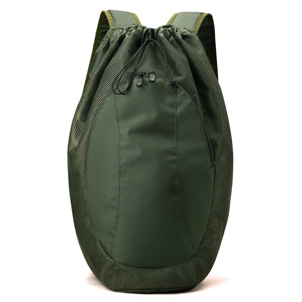 Large Capacity Drawstring Badminton Racket Backpack, Waterproof Gym Fitness Pack for Pickleball