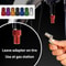 Multi-Color Alloy Bike Valve Adapter Pack, Lightweight Connect Adapter, Easy Installation