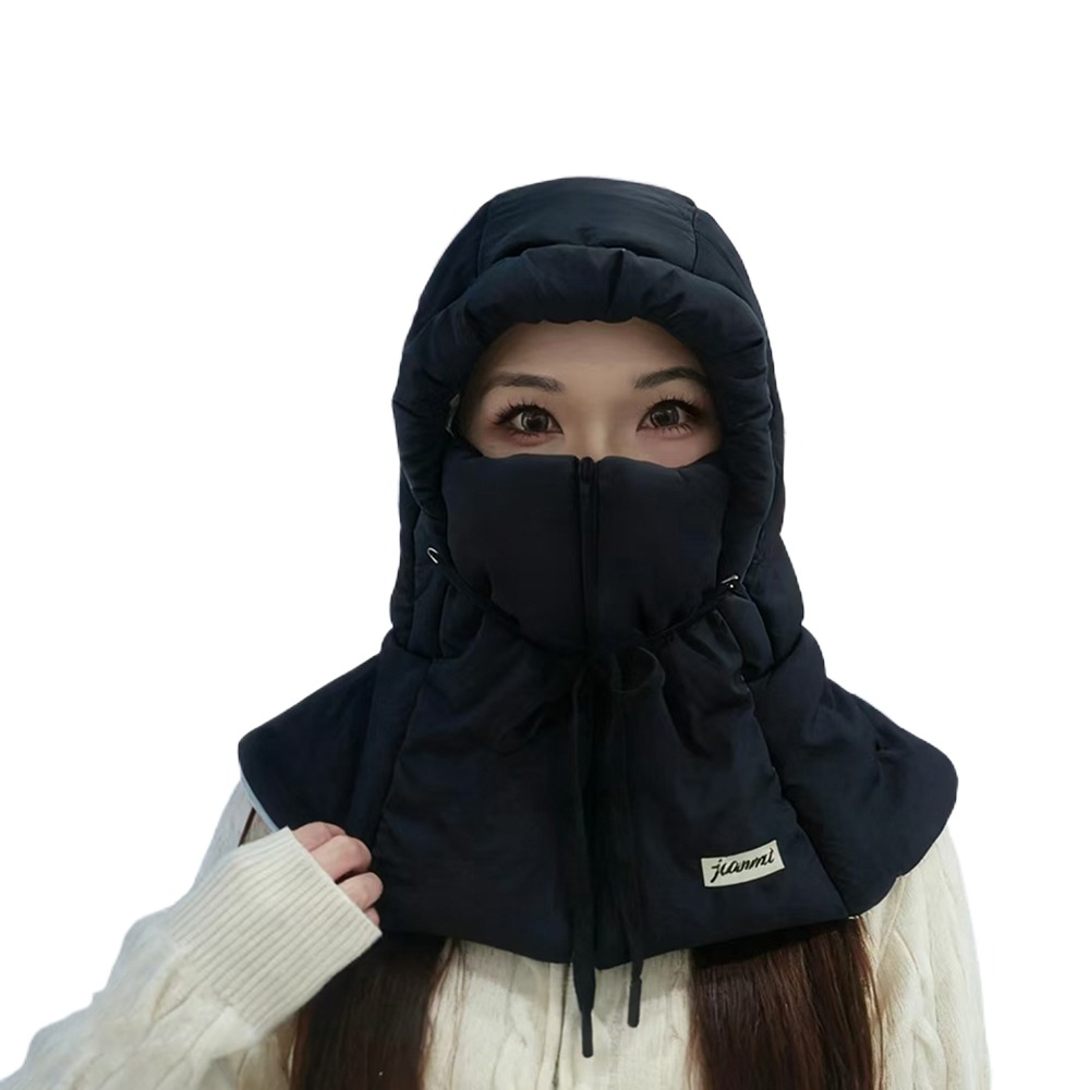 Warm Thickened Winter Ski Hat, Full Cover Balaclava Mask, Windproof Face Ear Bomber Hat Cap for Unisex