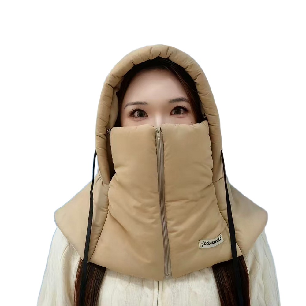 Warm Thickened Winter Ski Hat, Full Cover Balaclava Mask, Windproof Face Ear Bomber Hat Cap for Unisex