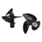 Black Plastic Boot Propeller, Negative Propeller Assemble for Flytec