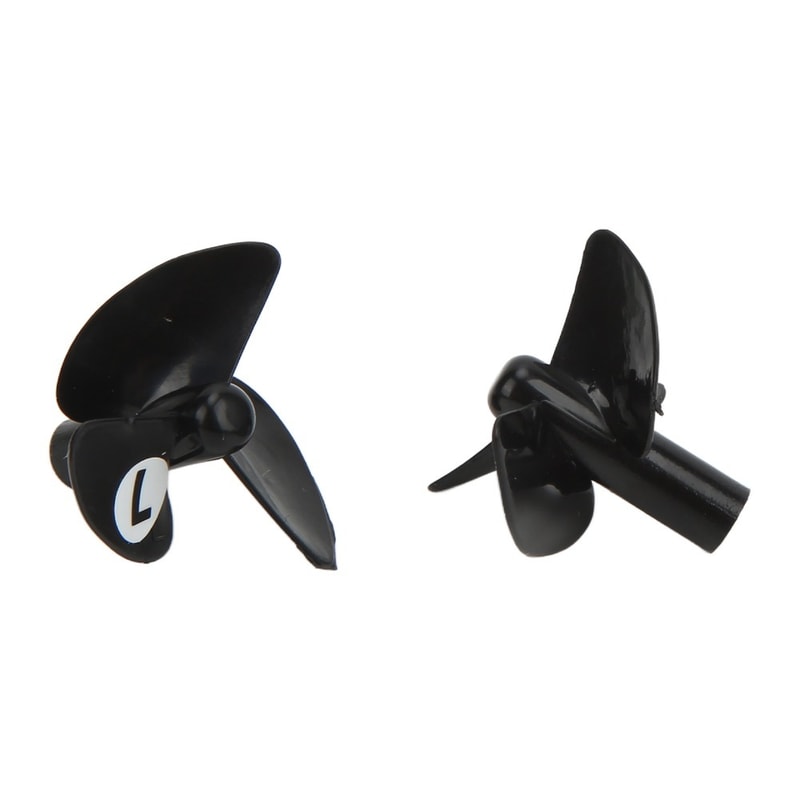 Black Plastic Boot Propeller, Negative Propeller Assemble for Flytec