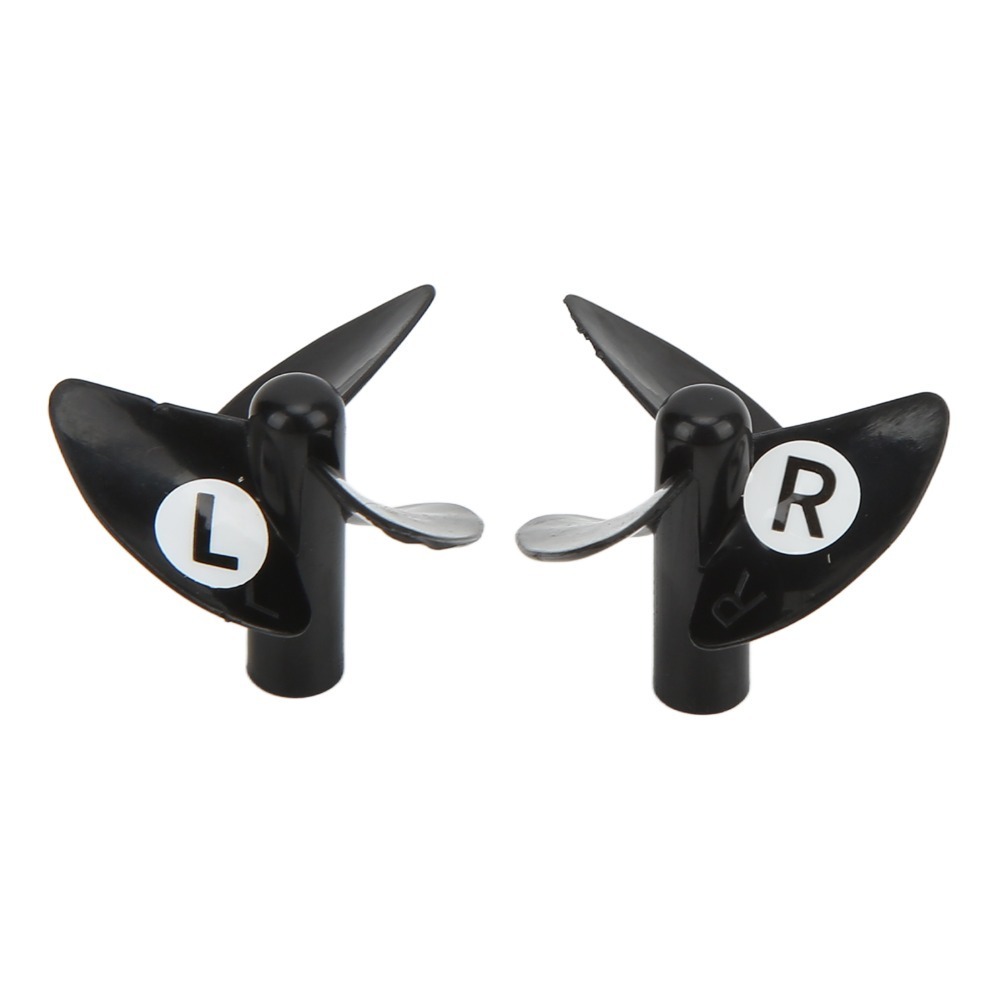 Black Plastic Boot Propeller, Negative Propeller Assemble for Flytec