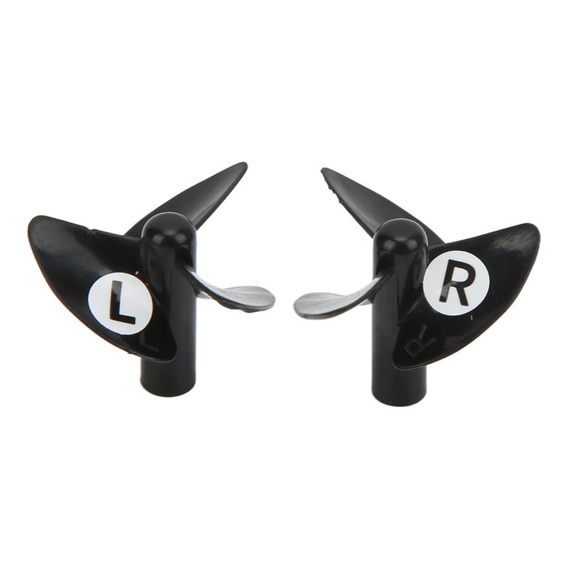 Black Plastic Boot Propeller, Negative Propeller Assemble for Flytec