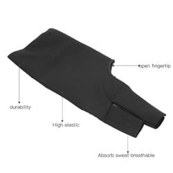 billiard accessories cue glove, spandex elastic three finger glove for snooker