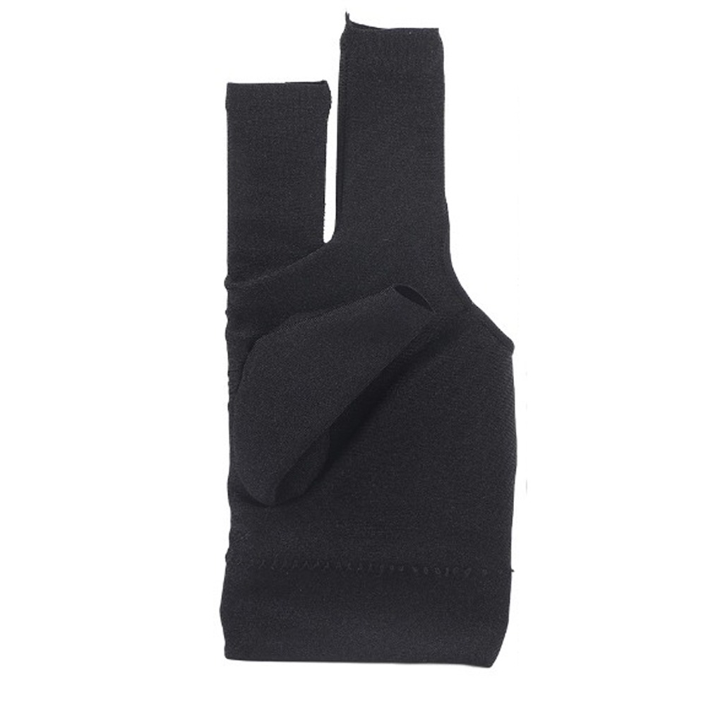 Billiard Accessories Cue Glove, Spandex Elastic Three Finger Glove for Snooker