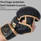 High Density Sponge Wrist Support MMA Gloves, PU Leather Boxing Gloves for Adults, Shock Absorption