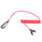 Red Safety Lanyard Engine Kill Switch, Safety Device Emergency Stop for Johnson Evinrude Marine