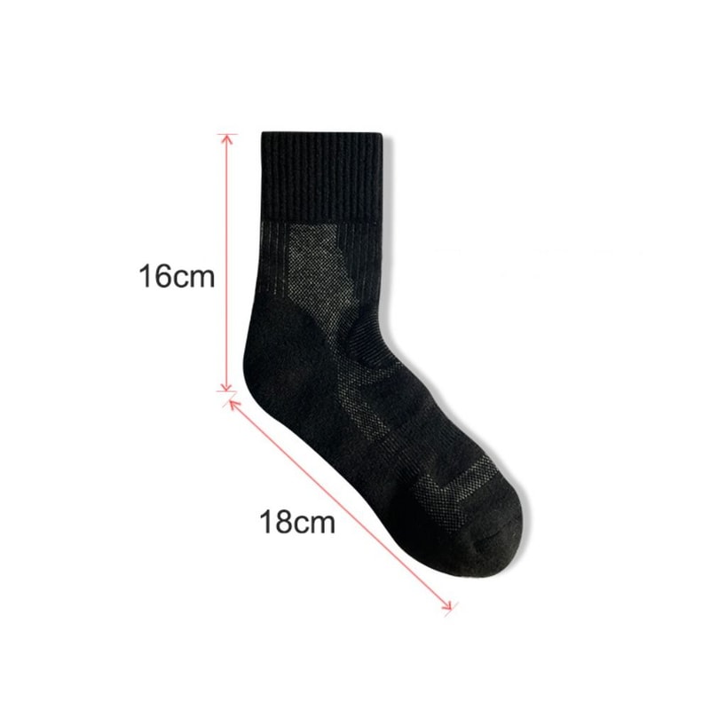 Breathable Outdoor Sports Socks, Fuzzy Merino Wool Thickened Winter Warm Socks for Men and Women