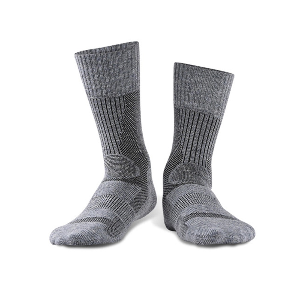 Breathable Outdoor Sports Socks, Fuzzy Merino Wool Thickened Winter Warm Socks for Men and Women