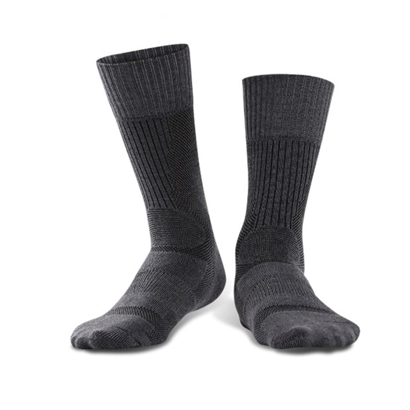 Breathable Outdoor Sports Socks, Fuzzy Merino Wool Thickened Winter Warm Socks for Men and Women