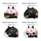 Breathable Sunscreen Motorcycle Half Helmet, Capybara Sticker Electric Bicycle Helmet with Cat Ears