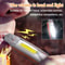 COB Flashlight with Lanyard, USB Rechargeable LED Whistle Light, Speeds Adjustment Emergency Torch
