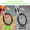 Durable Bike Spoke Covers Skins Universal Colorful Spoke Sleeve For Wheel Decoration 2