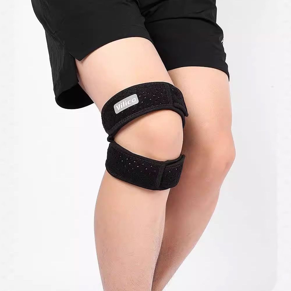 Breathable Support Patellar Tendon Band Compression Wrap for ITB Syndrome Tendonitis Relief