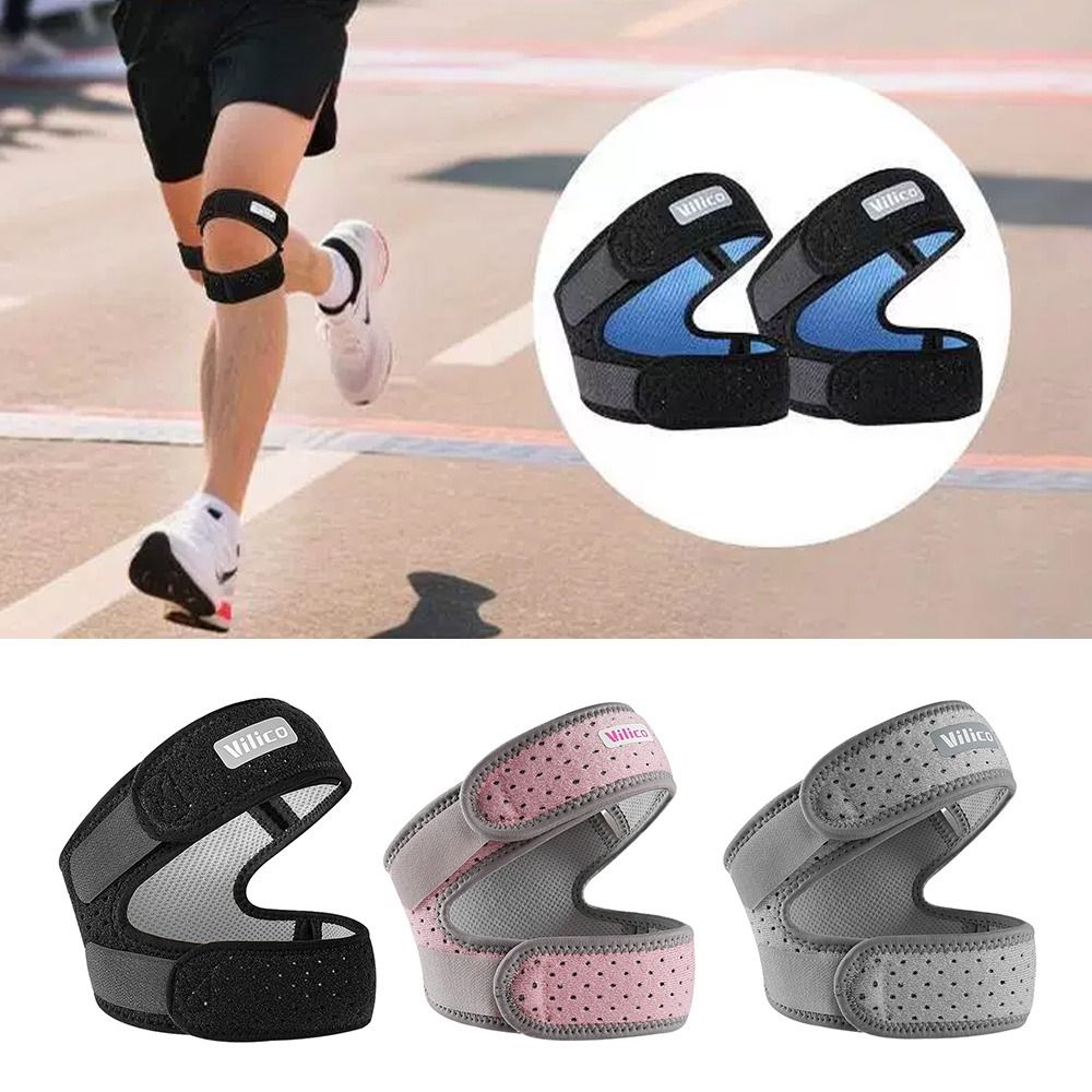 Breathable Support Patellar Tendon Band Compression Wrap for ITB Syndrome Tendonitis Relief