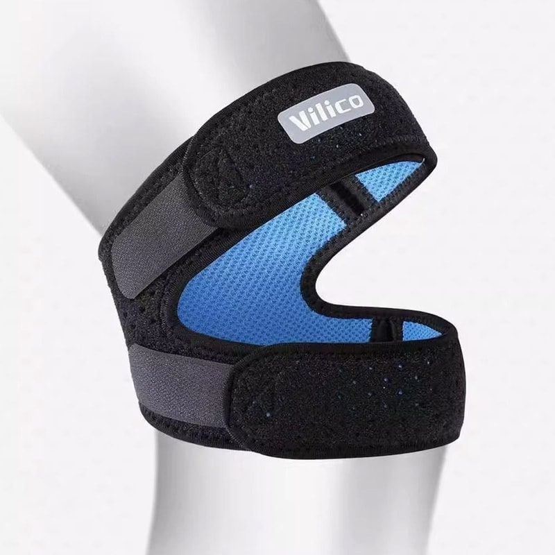 Breathable Support Patellar Tendon Band Compression Wrap for ITB Syndrome Tendonitis Relief