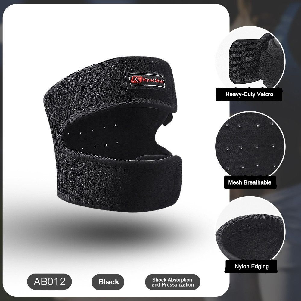 Breathable Support Patellar Tendon Band Compression Wrap for ITB Syndrome Tendonitis Relief