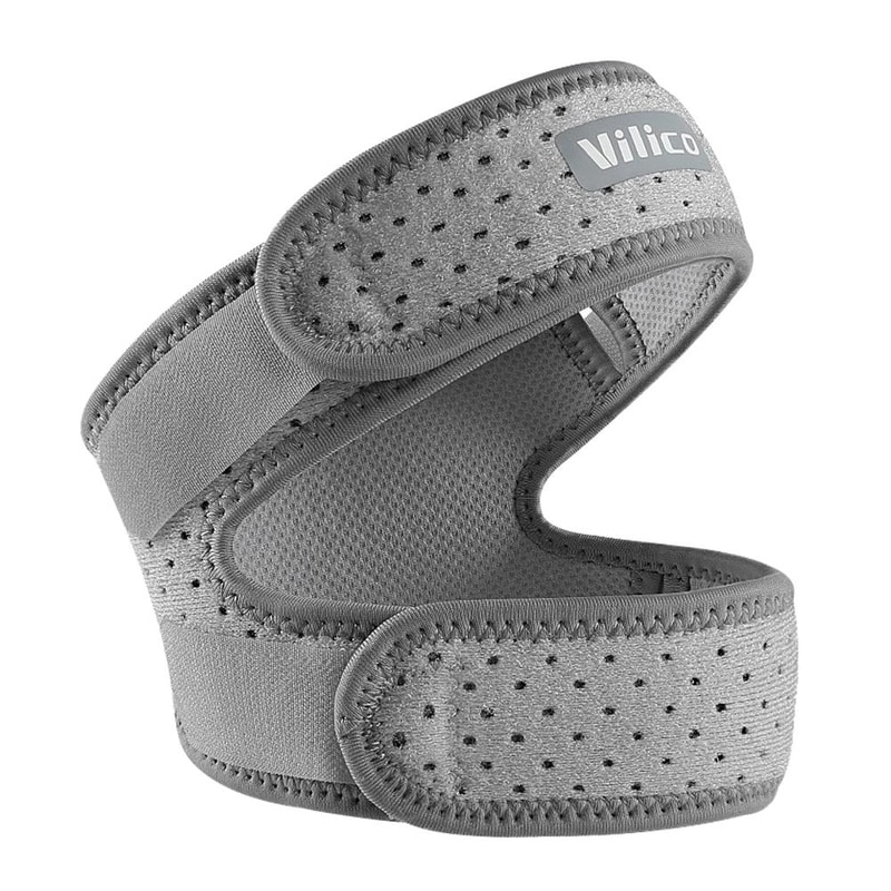 Breathable Support Patellar Tendon Band Compression Wrap for ITB Syndrome Tendonitis Relief