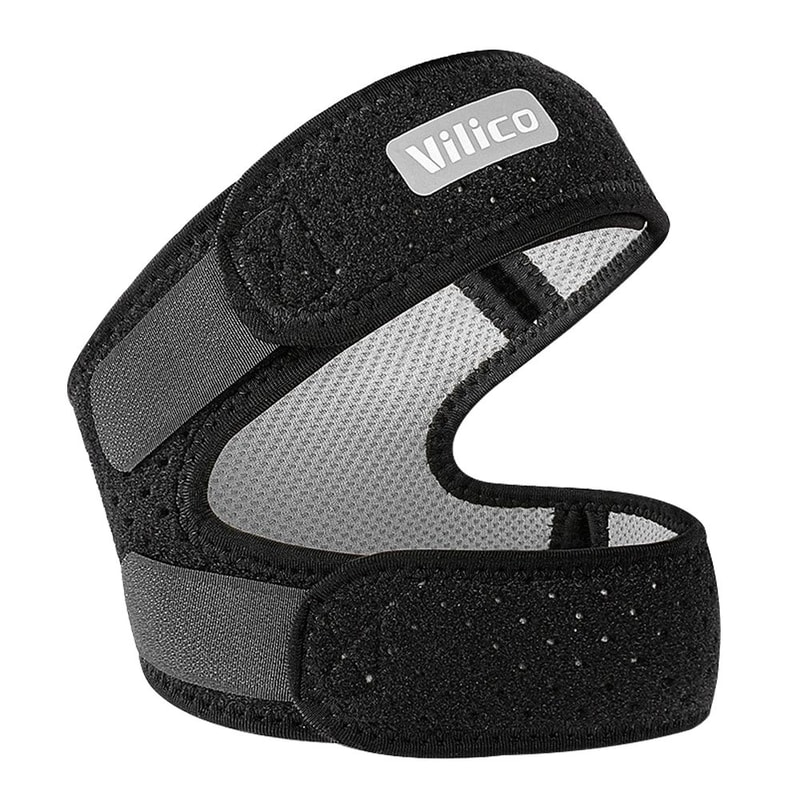 Breathable Support Patellar Tendon Band Compression Wrap for ITB Syndrome Tendonitis Relief