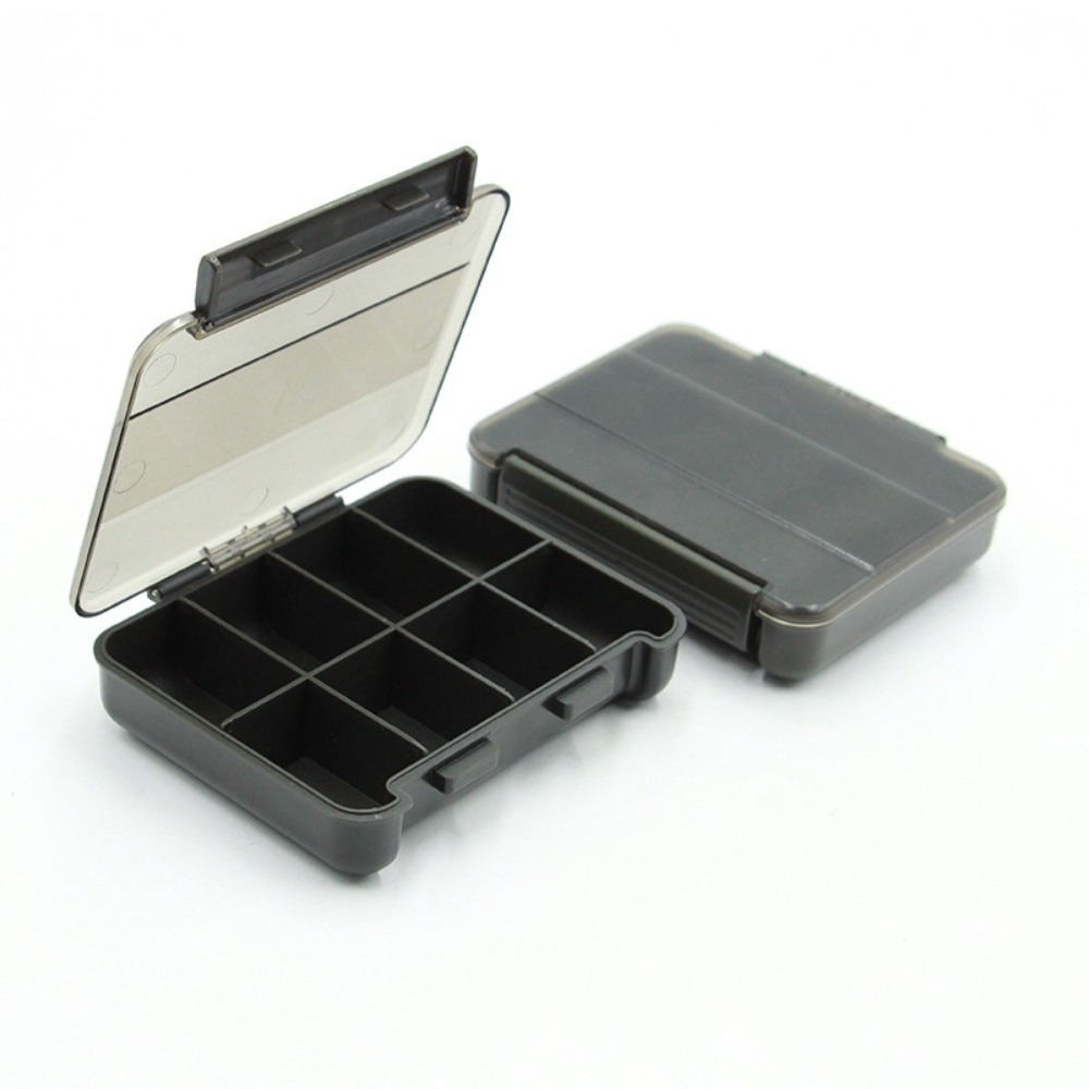 Multi-Compartment Tool Storage Box, Built-in Grids Fish Hook Box, Dust-Proof Seal, Waterproof Plastic Material