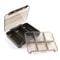 Multi-Compartment Tool Storage Box, Built-in Grids Fish Hook Box, Dust-Proof Seal, Waterproof Plastic Material