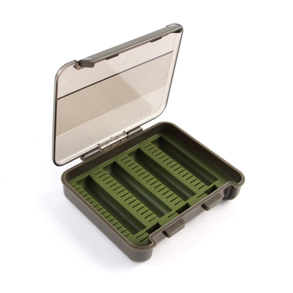 Multi-Compartment Tool Storage Box, Built-in Grids Fish Hook Box, Dust-Proof Seal, Waterproof Plastic Material