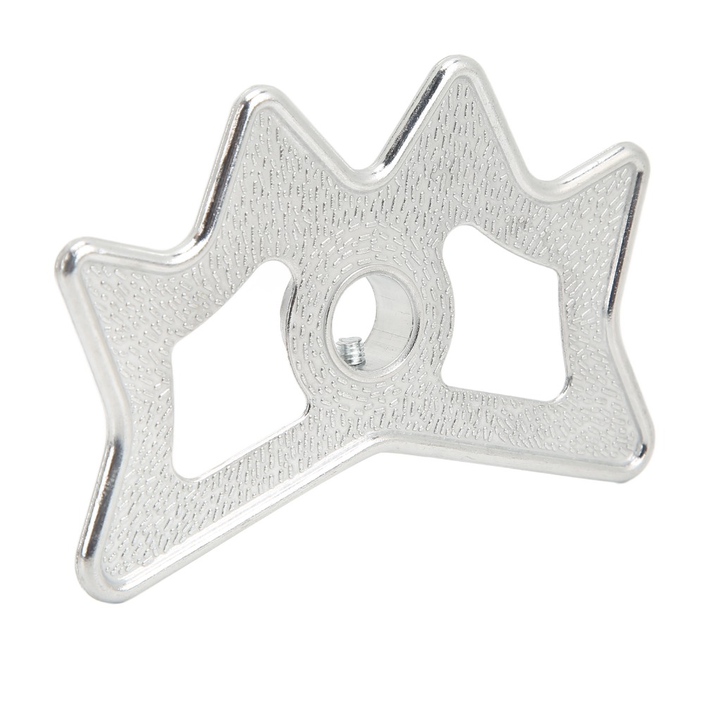 Lightweight Pool Cue Accessory, Aluminium Billiard Bridge Head Silver for Practice