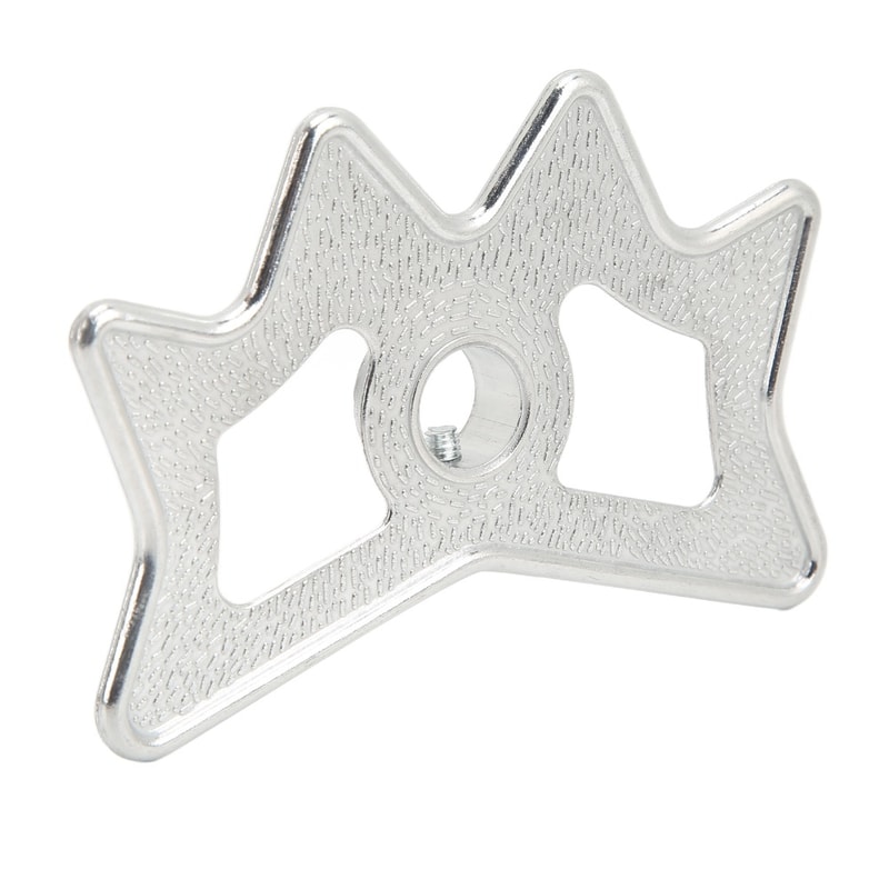 Lightweight Pool Cue Accessory, Aluminium Billiard Bridge Head Silver for Practice