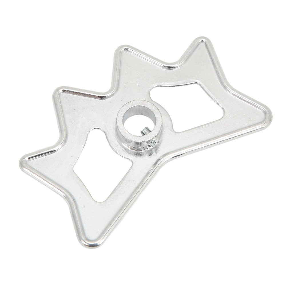 Lightweight Pool Cue Accessory, Aluminium Billiard Bridge Head Silver for Practice