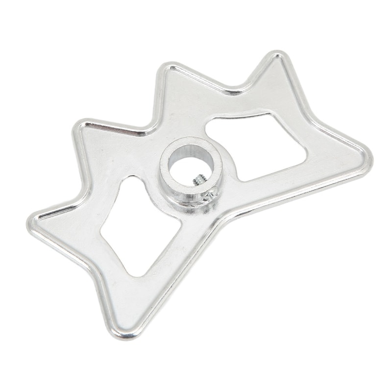 Lightweight Pool Cue Accessory, Aluminium Billiard Bridge Head Silver for Practice