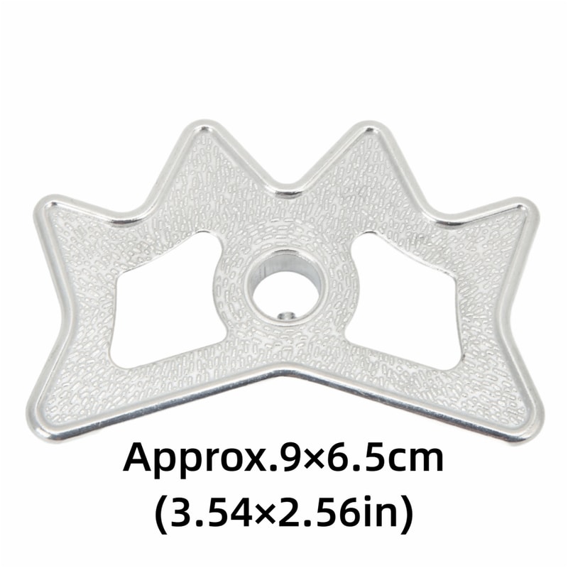 Lightweight Pool Cue Accessory, Aluminium Billiard Bridge Head Silver for Practice