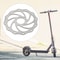 Disc Brake Pattern Bolt Rotors for Electric Scooter, Road Bikes Cycling