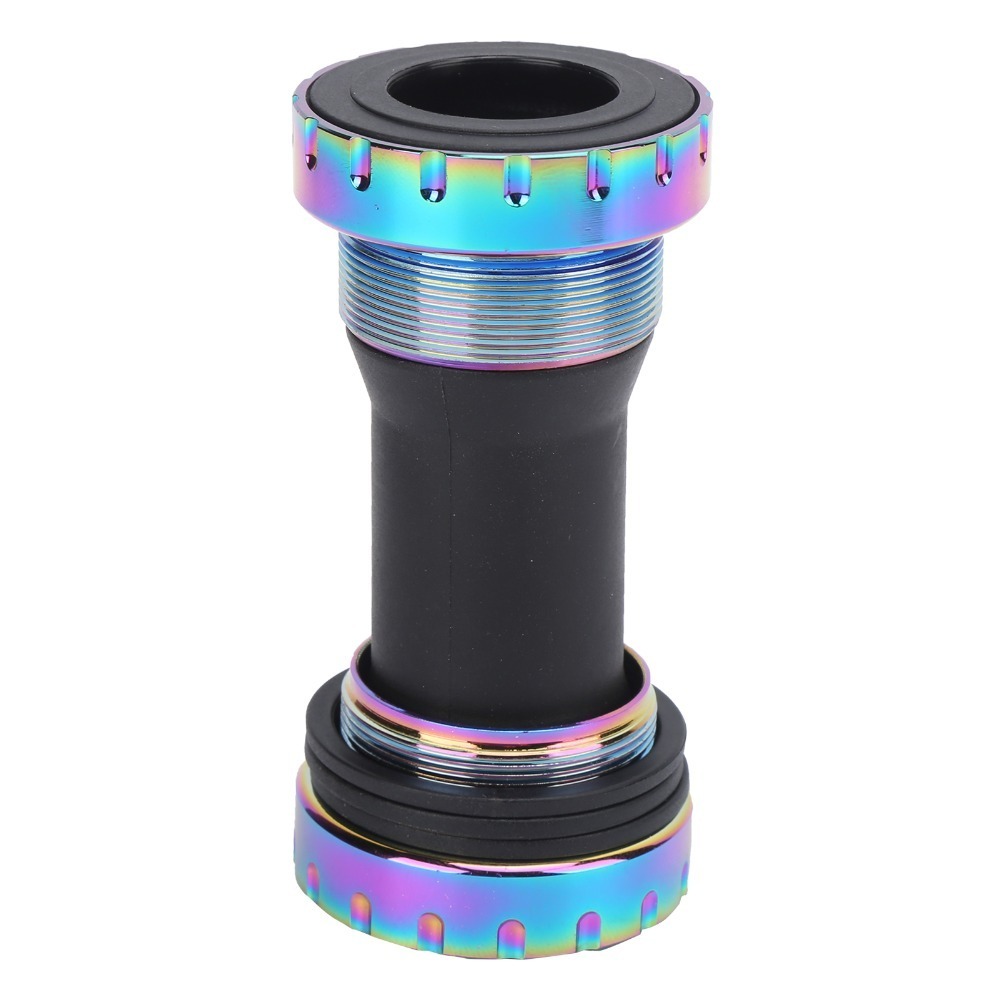 Aluminum Alloy Lightweight Bottom Bracket with Nylon Bearings for Road Bikes