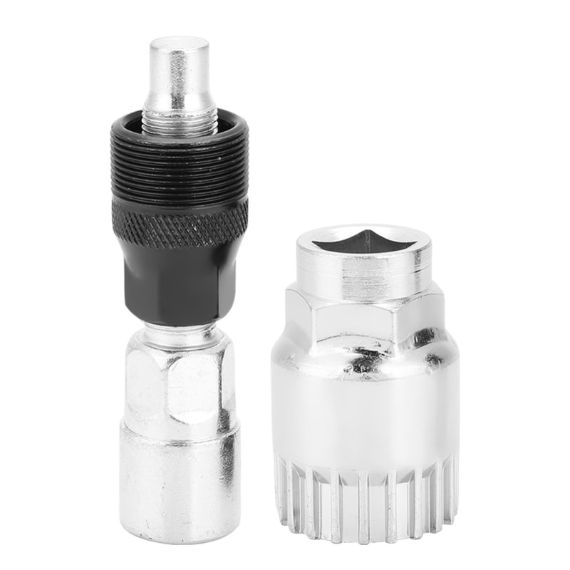 Sturdy Bottom Bracket Remover, Durable High Carbon Steel Repair Tool for Road Bike Cranks