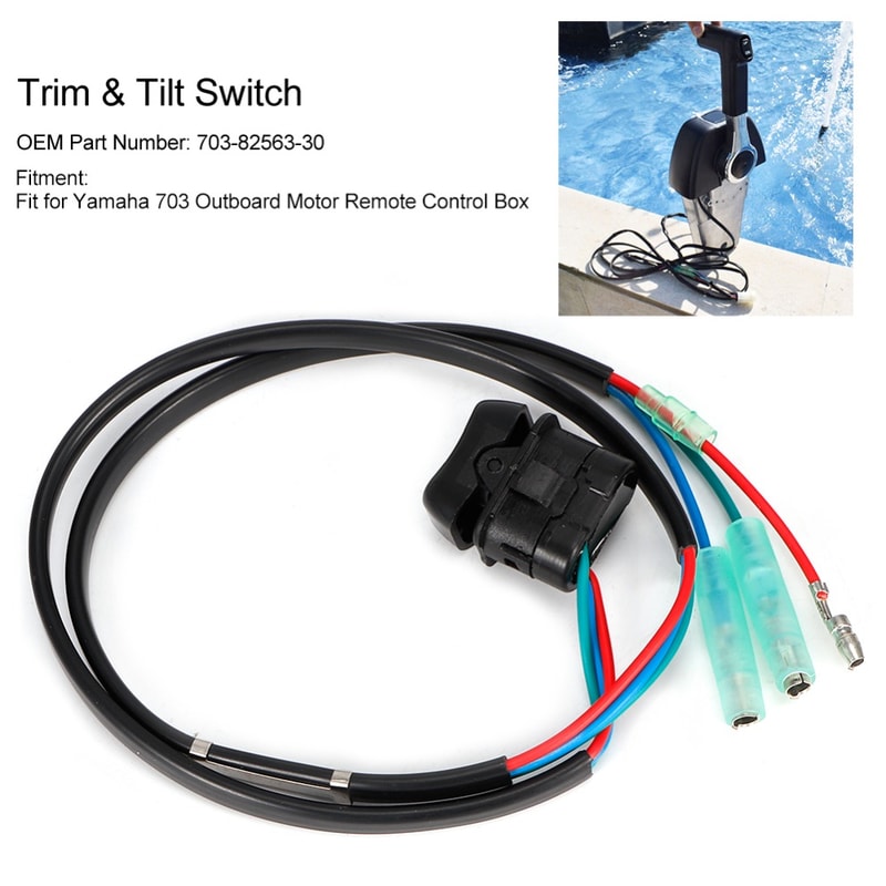 Boating Accessories, Trim & Tilt Switch Control Box, Boat Motor Trim Switch