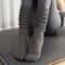 Breathable Cotton Pilates Socks with Anti Slip Silicone for Gym Workouts