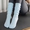 Breathable Cotton Pilates Socks with Anti Slip Silicone for Gym Workouts