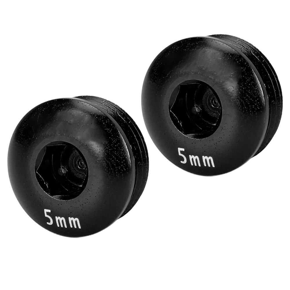 Bike Pedal Covers with Wrench Thread, Lightweight Pedal Screw Covers